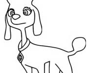Coloriage et dessins gratuit Dolores de Pat patrouille Super patrouille à imprimer