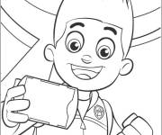 Coloriage et dessins gratuit Gar&ccedil;on du film Super Patrouille à imprimer
