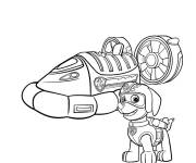Coloriage et dessins gratuit La V&eacute;hicule de Zuma à imprimer