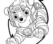 Coloriage Le courageux Chiot Ruben