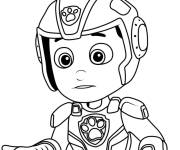 Coloriage Le petit gar&ccedil;on Dyder de Pat Patrouille La Super Patrouille