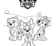 Coloriage Les meilleurs chiots de Super Patrouille pour gar&ccedil;ons