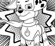 Coloriage Marcus d&eacute;termin&eacute;