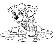 Coloriage Marcus Mighty Pup pour enfants