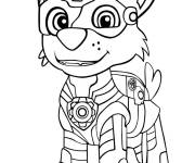 Coloriage Mega Rocky Super Patrouille