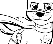 Coloriage Meilleur chiot pour trouver les choses du film Mighty Pups