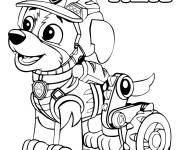 Coloriage Rex Patrouille Super Patrouille