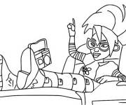 Coloriage et dessins gratuit Victoria Vance Pat patrouille Super patrouille à imprimer