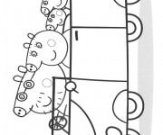 Coloriage Peppa Pig gratuit à imprimer