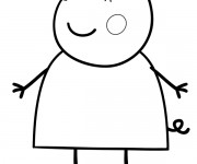 Coloriage et dessins gratuit Peppa Pig 17 à imprimer