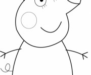 Coloriage Peppa Pig 27