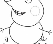 Coloriage Peppa Pig 32