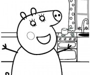 Coloriage Peppa Pig 38