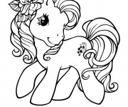 Coloriage Mon Petit Poney adorable