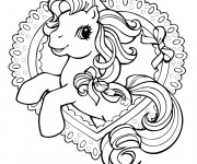 Coloriage Mon petit poney aimable