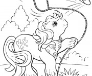 Coloriage Petit Poney 60