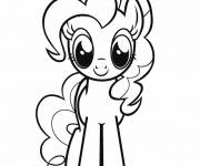 Coloriage Pinkie Pie dessin animé Mon Petit Poney