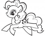 Coloriage et dessins gratuit Pinkie Pie saute à imprimer