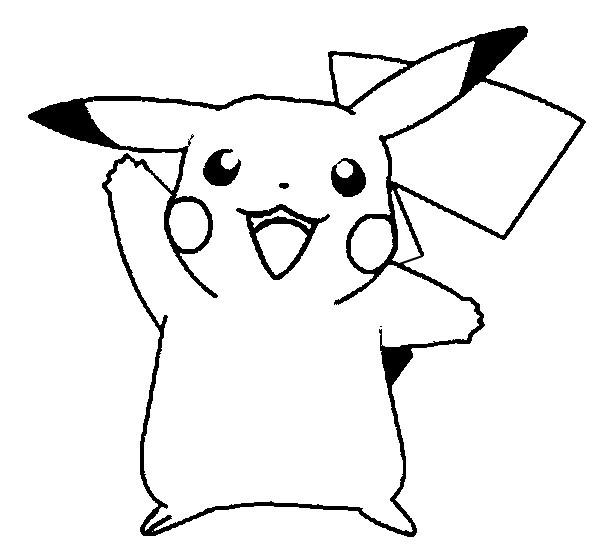 Coloriage Pikachu 2 dessin gratuit à imprimer pikachu 2 6762