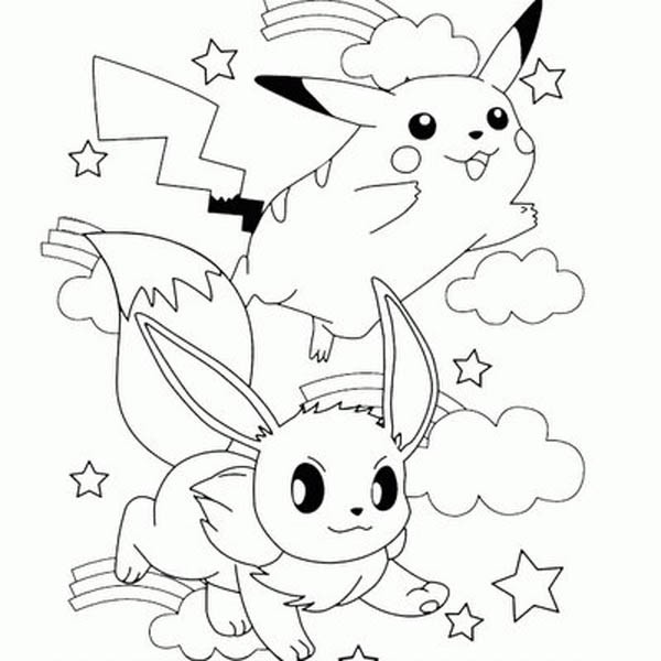 Coloriage et dessins gratuits Pikachu 31 à imprimer