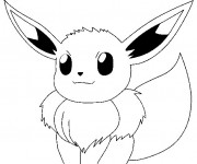 Coloriage Pikachu 43