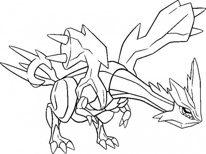 Coloriage Pokemon Legendaire Giratina