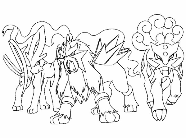 Coloriage Pokémon Légendaire En Ligne