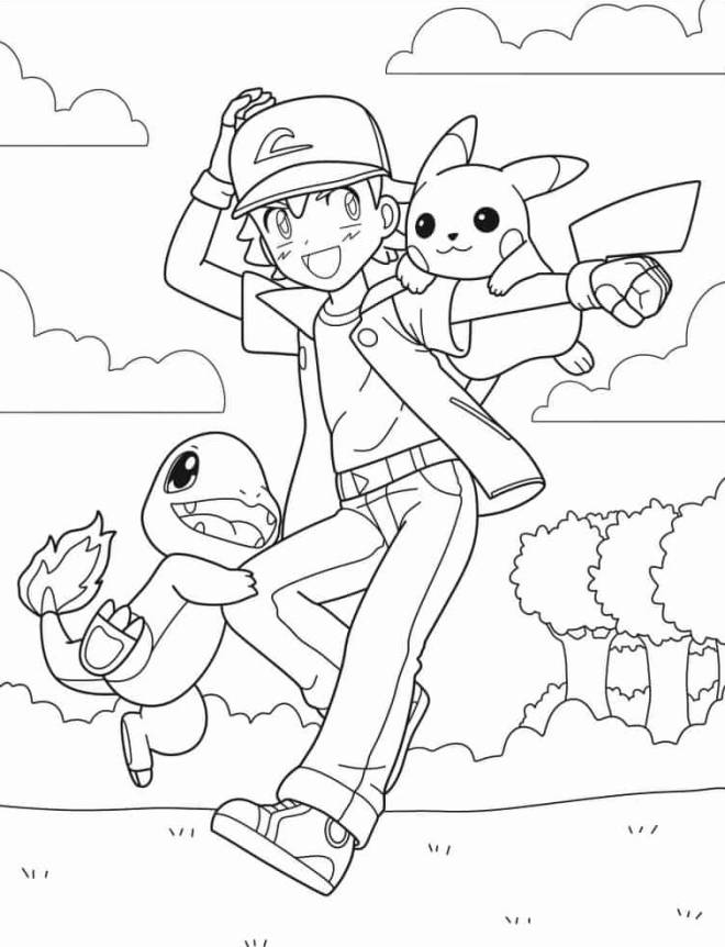 Coloriage Pokemon à imprimer & Dessin Pokemon à colorier ✏️