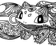 Coloriage Bulbizarre de Pok&eacute;mon go
