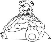 Coloriage Gigantamax Snorlax