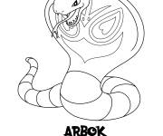 Coloriage Le Pok&eacute;mon Arbok