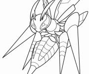Coloriage Le Pok&eacute;mon Beedrill