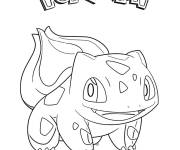 Coloriage Le Pok&eacute;mon Bulbasaur