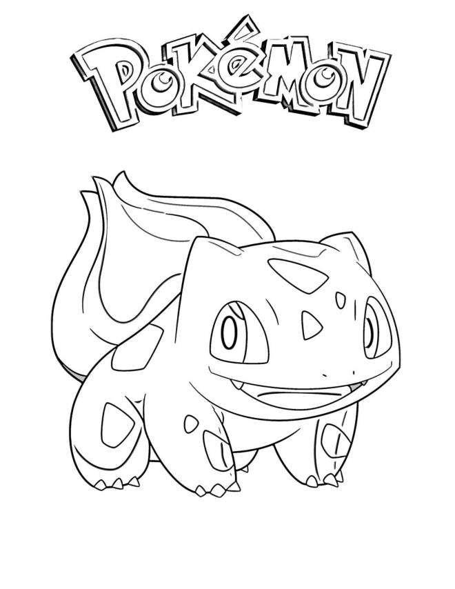 Coloriage et dessins gratuits Le Pokémon Bulbasaur à imprimer