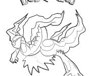 Coloriage Le Pok&eacute;mon Darkrai