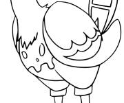 Coloriage Le Pok&eacute;mon D&eacute;flaisan