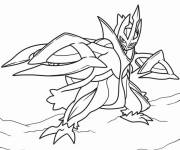 Coloriage Le Pok&eacute;mon Empoleon