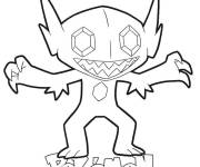 Coloriage Le Pok&eacute;mon Sableye