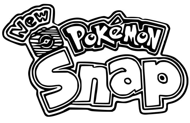 Coloriage et dessins gratuits Logo de Pokemon snap à imprimer