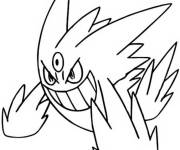 Coloriage Mega Gengar