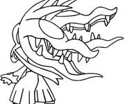 Coloriage Mega Mawile Pok&eacute;mon