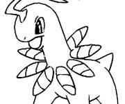 Coloriage Personnage Pok&eacute;mon facile &agrave; faire