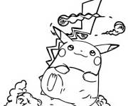 Coloriage Pikachu Pokemon Gigamax