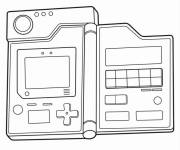 Coloriage Pokedex pour &eacute;tudier les Pok&eacute;mons
