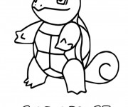 Coloriage Pokémon Carapuce