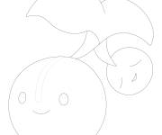 Coloriage Pok&eacute;mon Ceribou