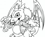 Coloriage Pokémon Dracaufeu bébé