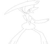 Coloriage Pok&eacute;mon Gallame