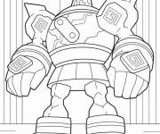 Coloriage Pok&eacute;mon Golurk