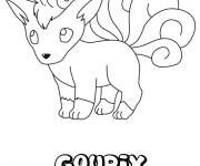 Coloriage Pok&eacute;mon Goupix